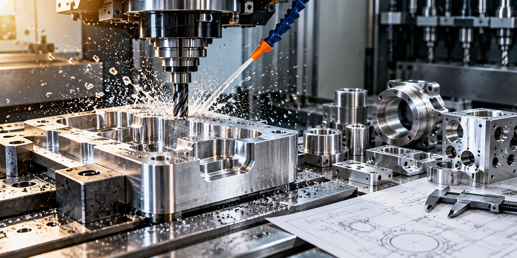 CNC Dik İşlem Fason İmalat